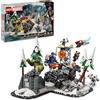 LEGO Marvel Avengers Assemble: Age of Ultron, Set Modulare da Costruire con Scene del Film e 8 Minifigure di Supereroi Inclusi Thor, Hulk e Iron Man, Giochi per Bambini e Bambine da 10 Anni 76291