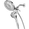 Moen 26009 Engage Magnetix 2.5 GPM - Soffione doccia a pioggia, 2 in 1, dotato di sistema di aggancio magnetico, cromato, confezione da 1