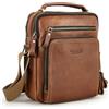 Contacts Borsa a tracolla in pelle da uomo, borsa a tracolla da uomo, borsa da viaggio per iPad da 9,7 pollici, borsa da viaggio per scuola e viaggio