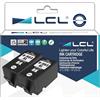 LCL 903 903XL T6L99AE T6M15AE Compatibile (2-Pack,Nero) Cartucce d'inchiostro Sostituzione per HP Officejet Pro 6860 6868 6950 6951 6960 6970 6975 6978