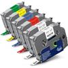 Labelwell Compatibile per Nastri Brother TZe-211 TZe-111 TZe-411 TZe-511 TZe-611 TZe-711 Nastro per Etichette 6mm TZ Nastro Laminato per Brother Ptouch H105 H107B 1000 H100LB E110 D210 D400 H100R D600