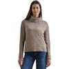 Street One A302786 Maglione Dolcevita, Beige Moka Mel, 44 Donna