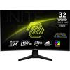 MSI MAG 32CQ6F Monitor PC 80 cm (31.5) 2560 x 1440 Pixel Wide Quad HD Nero [MAG 32CQ6F]