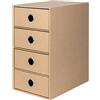 Rössler Papier, 1524452700 DIN A5, 4 Fach Kraft