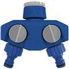 TATAY 0002101 Rubinetto Blue Nose 2 Vie in plastica