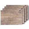 Westmark Set di 4 Tovagliette per la Tavola, 45 x 30 cm, Sintetico, Effetto Legno, Saleen Edition: Nature, Rovere Vintage, 01059803150