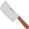 Arcos Serie Atlantico - Mannaietta Mannaia da Cucina - Lama Acciaio Inossidabile Nitrum 180 mm 380 gr - Manico Legno Palissandro Colore Marrone