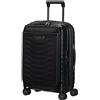 SAMSONITE VALIGIA TROLLEY, PROXIS NERO, S Tasca Frontale - 55 (55x40x23cm)