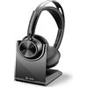 POLY - AUDIO Poly - Voyager Focus 2 UC Bluetooth Headset + Charging Cradle (Plantronics) - St