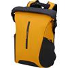 SAMSONITE ZAINO PORTA PC, ECODIVER GIALLO, L RollTop - 49x38x15 cm, kg 1