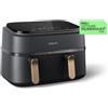 Philips 3000 series Airfryer con doppio cestello, friggitrice ad aria da 9.0L, 8 programmi, App per ricette NA352/00