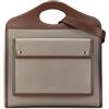 Burberry Pre-Owned - Borsa a tracolla Pocket media in pelle goffrata 2018-2023 - Donna - pelle di vitello/pelle - Taglia unica - Marrone