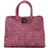 Ferragamo Pre-Owned - Borsa tote Studio Basket XXI secolo - Donna - rafia/cotone e paglia - Taglia unica - Rosa