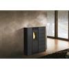 PALAZZETTI Stufa a pellet Ecofire Violetta 7kW aria fianchi neri Palazzetti 805802502 [13021000]