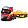 Dickie Toys Dickie City Heavy Load Mack Truck 41 cm, Parti apribili, Luci & Suoni, Inclusa Turbina Eolica con Motore a Molla, + 3 Anni, 203747011