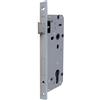 Yale Serratura per porte in legno Y52X00600S2 nickel satinato, bordi quadri, Con frontale a bordo squadrato Entrata 60mm Interasse 85mm, Dimensioni: 24H x 22L x 3W cm