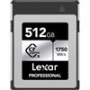 Lexar CFexpress Type B Professional Silver Series da 512 GB da 1000 MB/s