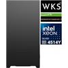 Workstation Computer Wks709 Intel Xeon Silver 4514Y (16 Core) 32GB ECC DDR5 SSD 1 Tera Byte Samsung 990 Pro Geforce RTX 4060 Ti 16GB Wifi Ac Bluetooth Windows 11 Professional