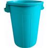 STEFANPLAST Pattumiera Bidone Rifiuti senza Coperchio 120 Litri colore Verde - SF578