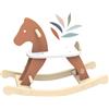 Yookidoo Cavallo a Dondolo per Bambini 1 anno legno 1 Anno 2 Anni 3 Anni 4 Anni Pony in Legno Giochi Cavalluccio Cavalcabile Sicurezza cavalcabili (Marrone)