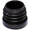 Brinox b75475 N - Innesto Interno Rotondo, Diametro 30 mm, colore: nero