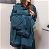 Ferò Set 7 spugne Elisir 100% cotone low twist bordo lucido
