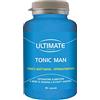 Ultimate Italia - Tonic Man integratore con arginina, maca e selenio per la virilità e la fertilità maschile - 80 compresse - favorisce la spermatogenesi, senza glutine e lattosio