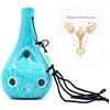 Alnicov 6 fori Ocarina,Bottiglia di vino stile Alto C Ocarina,Ice Crack smaltato Craft Blue