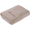 Möve for frottana Pearl - Telo sauna, 80 x 200 cm, 100% cotone, colore cashmere