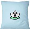 Bona Basics, Federa decorativa per cuscino, decorazione per la casa, per divano, caffetteria, dimensioni: 45 x 45 cm, colore: blu chiaro