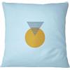Bona Basics, Federa decorativa per cuscino, decorazione per la casa, per divano, caffetteria, dimensioni: 60 x 60 cm, colore: blu chiaro