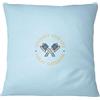 Bona Basics, Federa decorativa per cuscino, decorazione per la casa, per divano, caffetteria, dimensioni: 45 x 45 cm, colore: blu chiaro