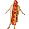 EraSpooky Hot dog Costume Halloween Lungo un Piede