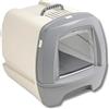 Pet's Market Toilette Lettiera Chiusa Gatto Gatti 80's con Cassetto Estraibile Paletta Filtro Antiodore Colori Assortiti 50x40x42 cm