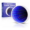 The Glowhouse Lampada led tunnel infinity mirror lighting party decorazione sensoriale