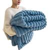 XILENY Coperta Pile Matrimoniale 200x230 cmMorbido Caldo Plaid Peloso di Pelliccia Sintetica Coperta Letto Matrimoniale Coperta Divano Invernale Lavabile per Inverno Autunno（Bianco Latte Addensato）