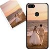 KARTXITAI Cover Personalizzata Compatibile con Motorola Moto E6 Play con Foto Testi logo,Custodia Morbido TPU Gel Custom Case con Immagine,Testo Assorbimento degli Urti e Anti-Graffio -NERO