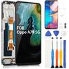 ARSSLY LCD Display per Oppo A74 5G LCD Schermo per Oppo A74 5G / A54 5G / A93 5G CPH2197 CPH2263 Assemblea Sostituzione Schermo di Vetro Digitalizzatore con Riparazione Kit (Nero con Cornice)