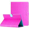 OSXINYIV 10 inch Tablet Case Cover - Custodia in pelle universale con slot per Lenovo TB-X103F/Tab 2 A10-70, Galaxy A6/Tab S2 9.7, ASUS ZenPad 10, MediaPad T3 T5 10/M5 Lite (Rose Red)