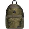 Invicta Zaino, AMERICAN, Tasca Porta PC 13'', Studio, Ufficio e Tempo Libero, Tessuto ECO Material, per Uomo e Donna, Verde