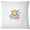 Bona Basics, Copricuscino decorativo, federa per cuscino, decorazione per la casa, divano, caffetteria, dimensioni: 45 x 45 cm, colore: bianco