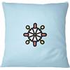 Bona Basics, Federa decorativa per cuscino, decorazione per la casa, per divano, caffetteria, dimensioni: 45 x 45 cm, colore: blu chiaro