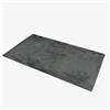 Comart, Tappeto Carezza, Super Morbido, Soffice e Peloso, Fondo Antiscivolo, Design Moderno e Comfy, per Salotto, Camera da Letto, Scendiletto, Lavabile in Lavatrice, Colore Antracite, 140x180 cm