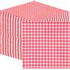 Talking Tables Table Fun 100 Tovaglioli di Carta Morbidi a Quadretti Rossi, Monouso per Feste Compleanni Matrimoni Catering Picnic BBQ Riciclabili Made in EU 2 Strati 33cm