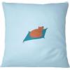 Bona Basics, Federa decorativa per cuscino, decorazione per la casa, per divano, caffetteria, dimensioni: 45 x 45 cm, colore: blu chiaro