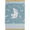 Coucke Strofinaccio stampato in Jacquard di Cotone, L'INVOLA POETICA, 50 x 75 cm