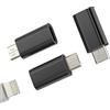 HOYULLI Adattatore Lightning A Micro USB(3 Pack) per IPhone Apple Femmina Cavo Jack Da Android Maschio Cellula Dati Rericarica Adattatori Per Samsung Galaxy S6 S7 Edge+ Active Note5 A11 Connettore 093-L-mc