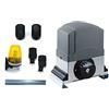 FP-TECH MOTORE CANCELLO SCORREVOLE KIT AUTOMAZIONE CENTRALINA APRICANCELLO CON LED LAMPEGGIANTE E FOTOCELLULE (Motore 800 KG 370W)