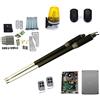 FP-TECH KIT AUTOMAZIONE CANCELLO BATTENTE 2 ANTE MOTORE APRICANCELLO ELETTRICO 24 V 220V (150 Kg Per Anta 40 W 24 V)