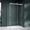 maimai Mai & Mai Box Doccia 80x120x195cm, Cabina Bagno in Cristallo Trasparente 8 mm ad Apertura Scorrevole Box Cabina Doccia Angolare Ravenna17k